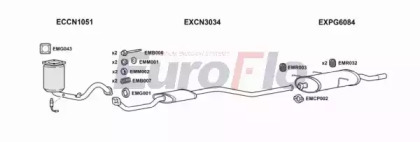 Система выпуска ОГ EuroFlo PG30616 5001C